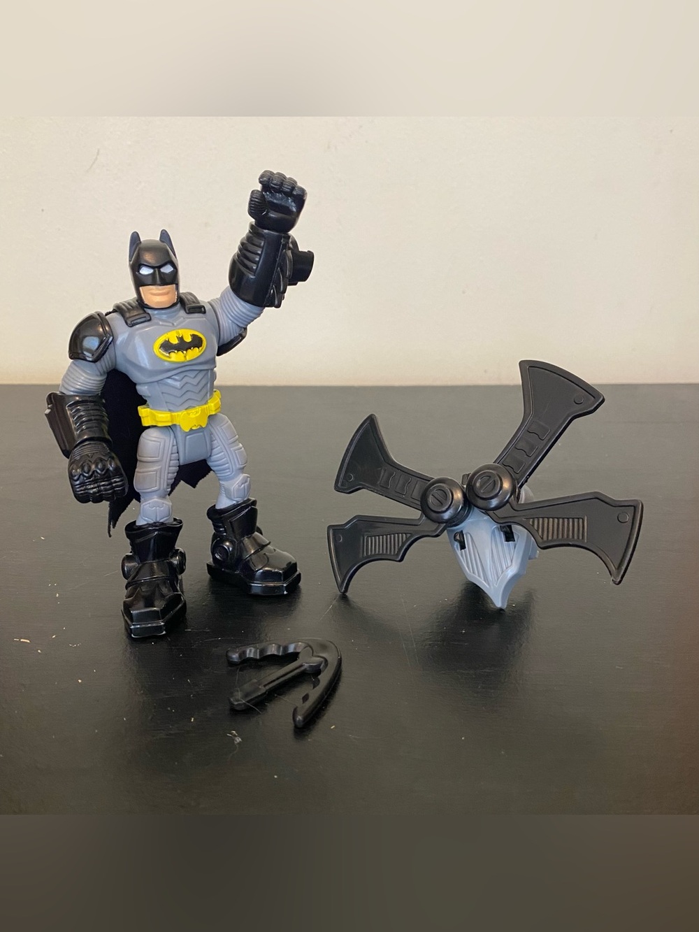 2009 Fisher Price DC Super Friends Hero World Batman & Batwing Action Figure
